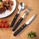 stainless silverware